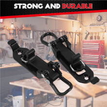 2Pcs Shovel Mount for Roof Rack, Metal Clamp Mounting Brackets Kit, Shovel Holder for Truck, Car Accessories