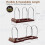 Rangement Extensible pour Disques Vinyles, Support Réglable pour 30 à 70 LP avec Indicateur de Lecture, Support pour Disques Vinyles 9