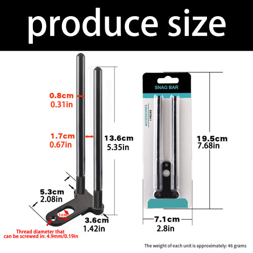 Stabilisateur de vent de canne à pêche Compact, outil de 2