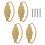 4Pcs Vintage Iron Dresser Knobs Multi-Functional Cabinet Pull Handles 1