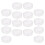 Reachise 20 Clear Plastic Coin Holders For Collection 1
