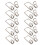 10Pcs Silver Iron Trumpet Drain Clique Springs Durable Replacement Set 1