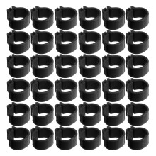 100 Pcs Pigeon Foot Rings For Breeding Aid 0.51x0.51x0.28in