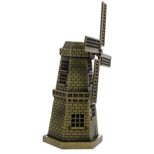 1Set Multi-Color Metal Windmill Ornament Rustic Zinc Alloy Decor
