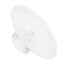 1pc 25cm transparent acrylic fruit plate for home hotel party