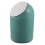 1Pc Mini Desktop Trash Can Green PP Plastic Garbage Bin for Office 1
