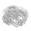 1Pc Silver Metal Flower Arranging Holder Durable Aluminum Fixer 1