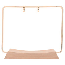 1Set Porta Calendario Tavolo in Ferro E Legno Per Ufficio E Casa