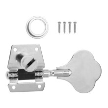 1Set Chiavi Accordatura Basso in Metallo Argento Facili Da