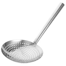 Cucchiaio Scolapasta in Acciaio Resistente Per Cucina Argento