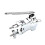 Adjustable Drum Clamp Cowbell Holder with Secure Mounting and Universal Stand Compatibility for Drum Kit 1