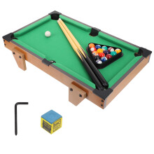 1Set Tavolo Da Biliardo Mini Verde in PVC Per Bambini Gioco Educativo