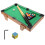 1Set Tavolo Da Biliardo Mini Verde in PVC Per Bambini Gioco Educativo 1