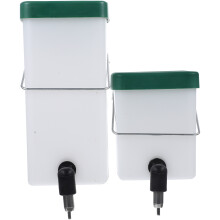 2Pz Contenitore Acqua Coniglio Multifunzione Verde Robusto