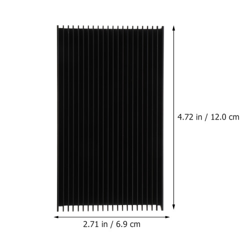 Heatsink Module Black 1set 4.7x2.7x1.1in 1