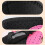 Elastic Knee Guard With Ergonomic Design-black rose red 6