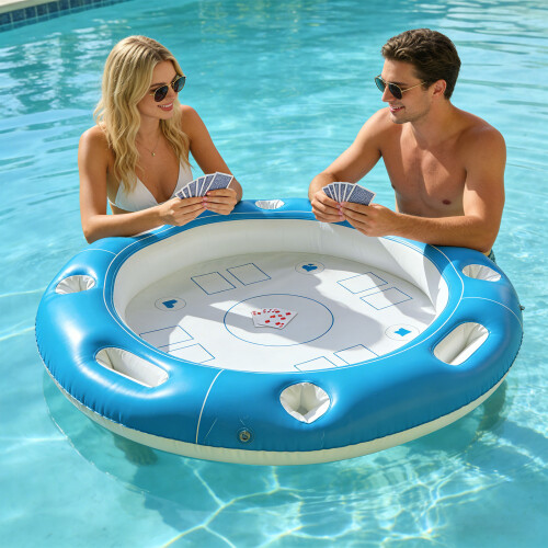 Quick arrange Floating Entertainment Stand Ideal For-Blue 1