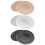 1Set Comfortable Black Bra Inserts Nylon Bra Pads for Evening Wear 1
