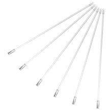 6St Transparante Jaloezie Stokken Plastic Blinds Wand Voor Thuis