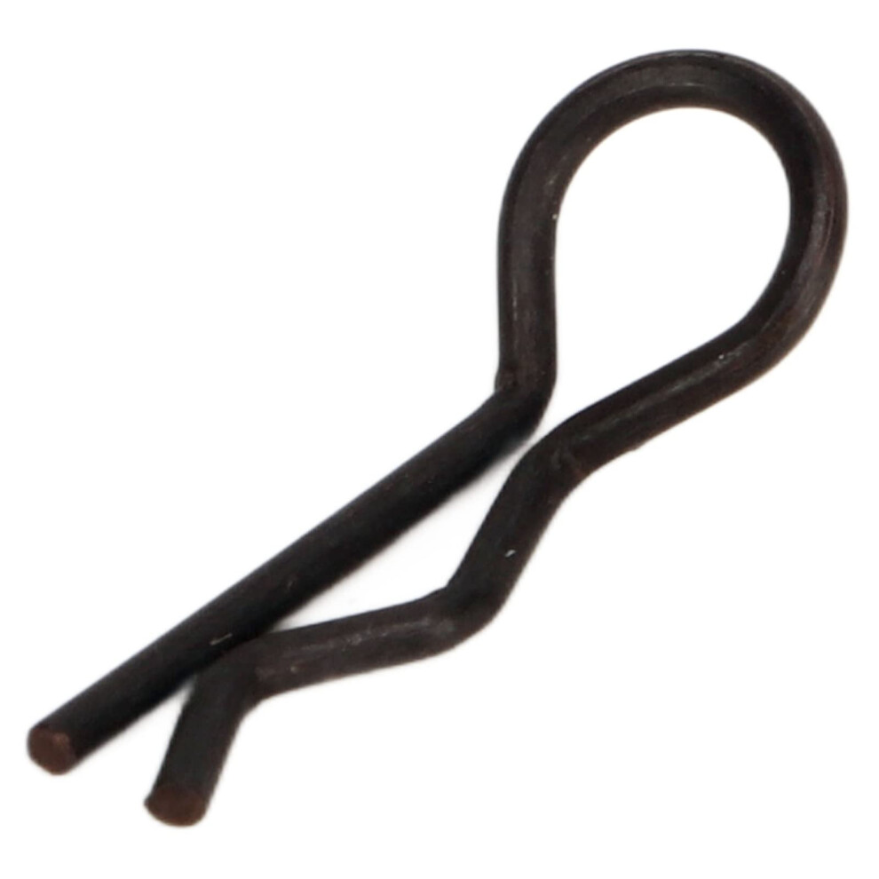 60Pcs Rc Car Body Clips 12Mm 0.6Mm For 1/16 1/18 Scale, Secure Retention And Quick Removal Black 9771547820963