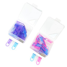 120St Professionele Kleurrijke Paperclips ABS Voor Ordners En Boeken