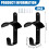 Wall Mounted Saddles Rack Hanging Rack Strong Horse-4 pieces 4