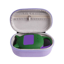 (Military Green) Strong Silicone Shell and Hard Case for Clip 5 Speaker Holder Offer Waterproof Protections and Convenient Portability  Red