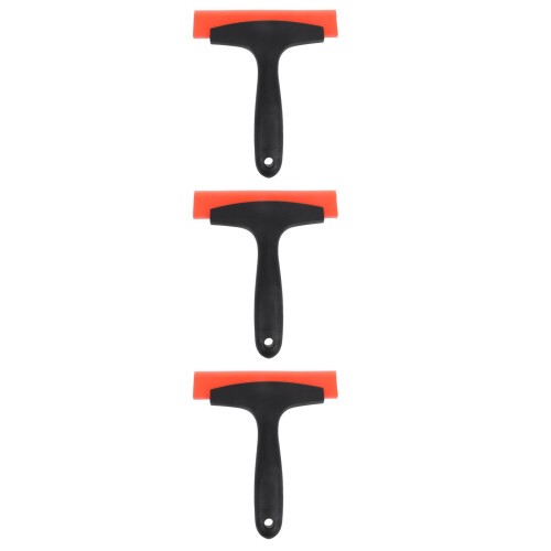 3Pièces Grattoirs Auto Silicone Plastique Multicolores 1