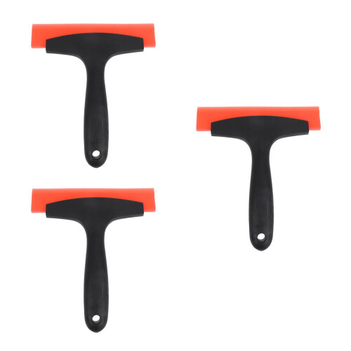 3Pièces Grattoirs Auto Silicone Plastique Multicolores 2