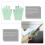 1Set Green Moisturizing Screen Gloves for Care 4
