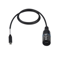 Waterproof Type-C 3A Plug Extension Cable USB C Connector for Fast Charging Data Transfer 10Gbps