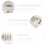 1Set Creative Silver Fruit Tray Metal Food Serving Dish for Snacks 4