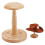 Wooden Hat Stand, Dome-Shaped Cap Display, Rustic Hat Storage for Showcase, Store, Retail Vendors 6
