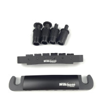 Electric Guitar Bridge Replacement 6 String Hardtail Upgrade with Enhanced Tuning Stability and Sustain