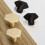 Gold Cabinet Knobs and Drawer Pulls 4 Pack, Elegant Gold Finish Zinc Alloy for Kitchen Cabinets 5