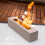 Alcohol Fireplace, 6000g, 45x10x9.7 cm, Grey 7