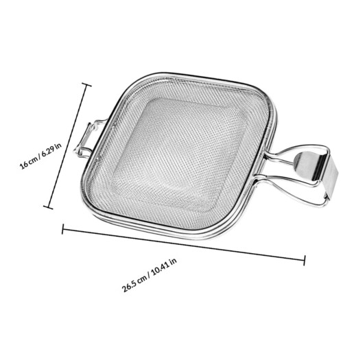 Barbecue Clip Rete Tostatura Pane E Verdure 1
