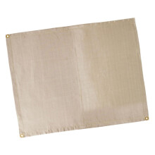 Fireproof Camping Mat for Grill and Campfire Protection with Emergency Survival Blanket