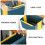 desktop recycling garbage can hanging waste bin kitchen container 3