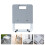 Lightweight Grey Foldable Outdoor Stool Durable Pp+iron Chair 7