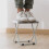 Lightweight Grey Foldable Outdoor Stool Durable Pp+iron Chair 8
