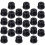 30St Zwarte Mic Stand Adapter Plastic 3/8 Naar 5/8 Microfoonhouder 1