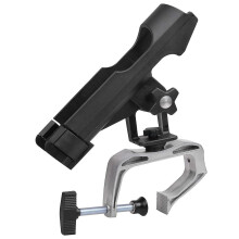 Adjustable Boats Fishing Rod Holder Boats Rotatable-Black