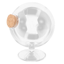 Glazen Bewaarfles Met Kurkdop, Decoratieve Display