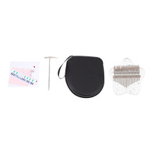 1Set Exquise Acryl Kalimba Duim Piano Voor Kinderen