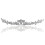 Zilveren Bruid Kroon Haaraccessoire Alloy Voor Bruiloft 1