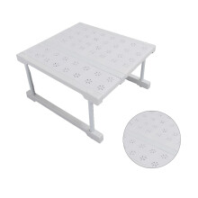Expandable Closet Shelf Rack 55kg 27-38x42x22 cm