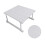 Expandable Closet Rack, 55kg, L27-38cm W42xH22cm 1