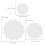 5Pcs White Silicone Daisy Coaster Molds DIY Casting Craft Supplies 2