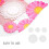 5Pcs White Silicone Daisy Coaster Molds DIY Casting Craft Supplies 5